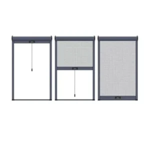 Factory Price Easy Install Roller Mosquito Nets Fiber Retractable Net For House Windows