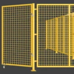 Factory Price Warehouse Isolation Durable Robot Safety Fence Highway Fence Workshop Fence