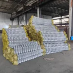 Factory Zinc Coated Chain Link Wire Mesh Fence Roll Galvanized Chain Link Fabric Roll