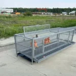 Family Backyard H Type Stainless Steel Rainproof Weasel Proof Chicken Cage & Coop