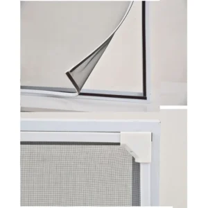 Fiberglass Door Screen Mesh Magnetic Anti Mosquito Curtain Door & Window Screen