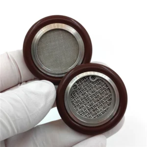 Filters Discs with O Ring Stainless Steel Sintered Wire Mesh for Vacuum Systems