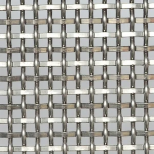 Flat and Round Woven Wire Mesh Decorative Wire Mesh for Metal Ceiling