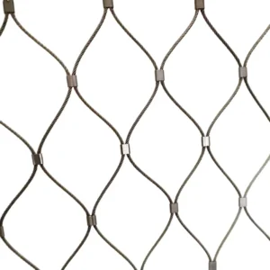 Flexible 304 Stainless Steel Wire Welded Mesh Plain Weave Customizable Zoo Isolation Protective Safety Net Aviary Canopy Net