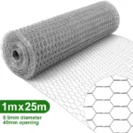 Flexible Galvanized Hexagonal Wire Metal Mesh Netting