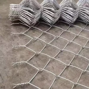 Flexible Rustproof Brass Wire Chain Link Fence Woven Mesh with Welding for Soil and Water Conservation and Slope Stabilization