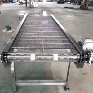 Food Grade Stainless Steel Spiral Wire Mesh Conveyor Belt for Food Processing