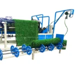 Full Automatic High Speed Artificial Grass Fence Mesh Wire Production Making Machine Manufacturer Full Automatic High Speed Artificial Grass Fence Mesh Wire Production Making Machine Manufacturer