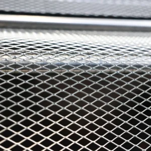 G90 Grade Hot Dip Galvanized Woven Expanded Metal Mesh Diamond Shaped for Filter Applications with Bending Welding Services