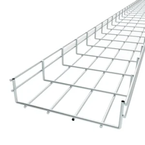 Galvanised Metal Wire Mesh Type Cable Tray With Ceiling Hanger Fence With UL And CE Certificates