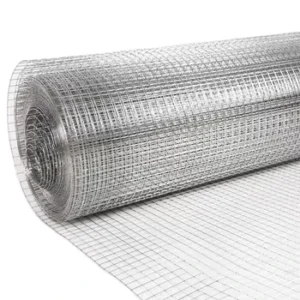 Galvanized 100×100 G I 1/2×1/2 Hot-Dipped Construction Welded Mesh Small 2×1 2 Fine Square Hole Shape