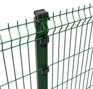 Galvanized 3D Curvy Welded Wire Mesh Metal Fence Panels
