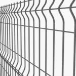 Galvanized 3D Welded Metal Fence with Fence Gate for Park Sports Field