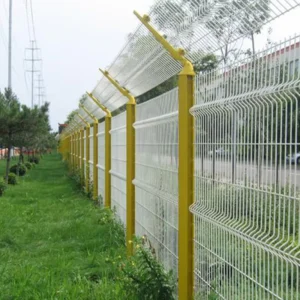 Galvanized 3d Welded Wire Mesh Fence Trellis Garden Panel