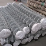 Galvanized Chain Link Fence PVC Coated Diamond Mesh Fencing Galvanized Chain Link Fence PVC Coated Diamond Mesh Fencing