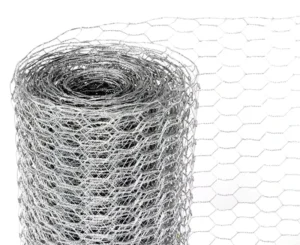 Galvanized Hexagonal Poultry Netting Corrosion Resistant Chicken & Rabbit Cage Mesh