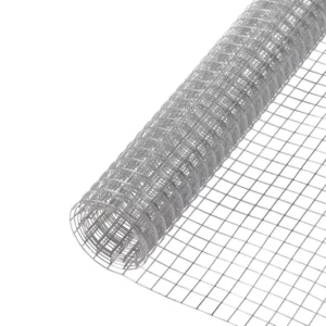 Galvanized Iron Wire Material and Square Hole Shape Wire Mesh