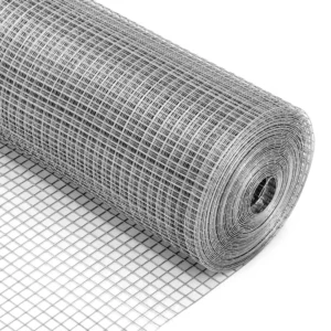 Galvanized Iron Wire Mesh Galvanized PVC Coated Welded Mesh Roll with Cutting Service 1/2″ x 1/2″ 15m-30m Length