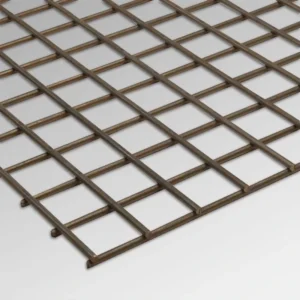 Galvanized Low Carbon Iron Wire Welded Mesh Panel Square Hole Fence Mesh