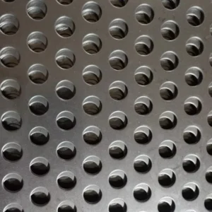 Galvanized Low Carbon Steel Perforated Mesh Sheet 2.0MM Thickness 5mm 8mm Hole Pitch Cutting Welding