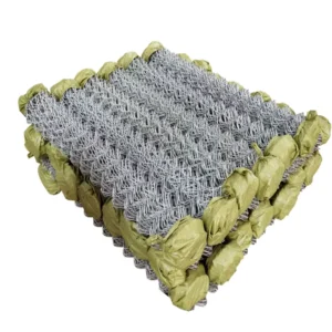 Galvanized Low-carbon Steel Chain Link Mesh Fence with Welding Durable Anti-corrosion Fencing for Park Sports Field Security