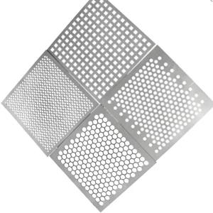 Galvanized Perforated Mesh Precision Punching Long Lasting Rust Protection Mesh