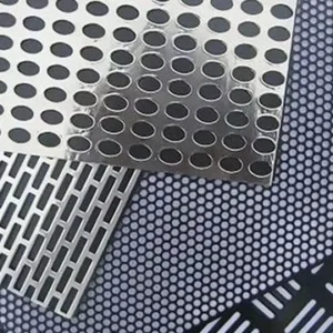 Galvanized Perforated Metal Mesh for Door Screen Mesh Round Hole Perforated Sheet 25mm Perforated Metal