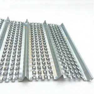 Galvanized Rib Mesh Expanded Metal Hy Rib Lath 450mm Width 80 90mm Rib Distance Metal Mesh For Formwork Concrete