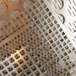 Galvanized Stainless Steel Aluminum Perforated Mesh Sheets with Round Holes for Protecting Applications