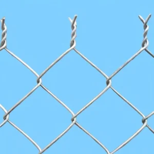 Galvanized Steel Chain Link Diamond Wire Mesh Fence for Security Driveway Gates Cattle Livestock Horse and House Fencing