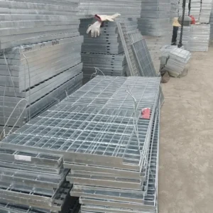 Galvanized Steel Driveway Floor Drain Grate Square Bar Grating Heavy Duty Steel Grating Mesh Deck Grating