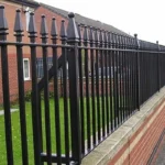 Galvanized Steel Ornamental Fence Panels Outdoor Garden Farm Decorative Wire Fencing Material Metal Trellis & Gates