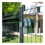 Galvanized Steel PVC Coated 3D V Bending Welded Curved Garden Wire Mesh Panel Farm Fencing Nature Fence