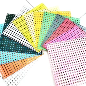 Galvanized Steel Stainless Steel Aluminum Perforated Metal Sheet Mesh Screen Panels