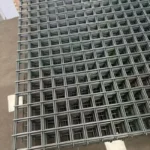Galvanized Steel Welded Wire Mesh Panel Polyvinyl Chloride Coated Coil Guardrail Panel with High Durability