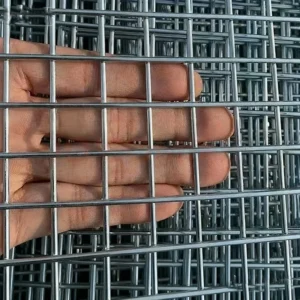 Galvanized Steel Welded Wire Mesh Panels Customizable Corrosion Resistant Durable Precision Plain Weave Mesh