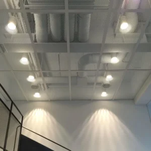 Galvanized Steel Wire Flattened Expanded Metal Mesh Welded Bending Cutting Protecting Mesh Interior Ceiling Decoration Cladding
