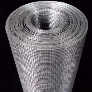 Galvanized Welded Wire Mesh Roll 3/4 Inch Square Mesh Gi Welded Wire Netting for Construction and Agriculture Fence