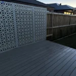 Garden Decolaration Free Standing Cnc Carving Wpc Composite Privacy Screen Garden Decolaration Free Standing Cnc Carving Wpc Composite Privacy Screen