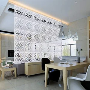 Garden Fence Metal Decorative Perforated Panel Clip in Tiles Metal Foil Profile Hook on False Aluminum Hanging Ceiling