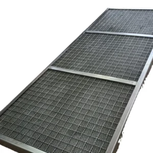 Global Black Metal Wire Mesh Demister for Chemical Oil Gas Systems Air Filter