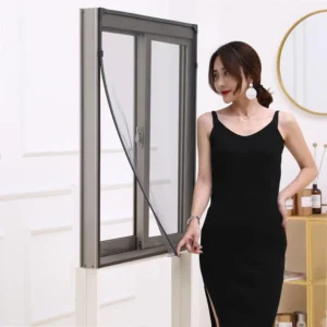Good Breathability Invisible Screen Window High Quality Fiberglass Insect Mesh Mosquito proof Door Mosquito Screen Roll Up Net