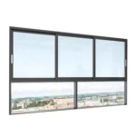 Guangdong Aluminium Alloy Sliding Stainless Screen Black for Houses Steel and Doors Fire Rated Windows