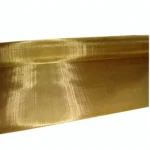 H62 H65 Brass Phosphor Bronze Copper Wire Mesh Brass Cloth Mesh