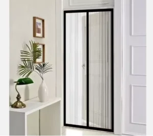 HQ Brand Magnetic Soft Screen Door China Supplier Modern Design Polyester Mosquito Screen Mesh All Season Customized