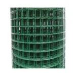 HUAHAIYUAN HHY-212 Black Galvanized Low Carbon Steel Wire PVC-Coated Plain Weave Welding Mesh Farm Fence Bending ISO