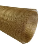 Heat Resistant 2 200 Mesh Plain Woven Brass Wire Mesh Roll Brass Filter Screen Mesh
