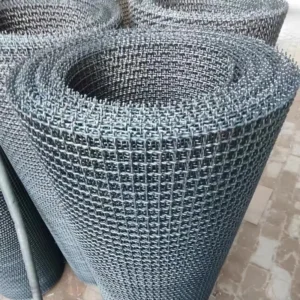 Heavy Duty Decorative Stainless Steel Crimped Wire Mesh