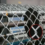 Heavy Duty Galvanized Steel Wire Chain Link Mesh Farm Fence Panel Powder Coated PVC Frame Anti Climb Home Commercial Security