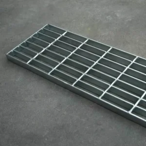Heavy Duty Mild Steel Walkway Grille Load-bearing Steel Bars Plain Weave Welded Mesh Technique Included